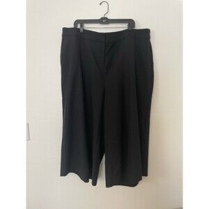 Lane Bryant The Allie Black Straight Leg Dress Pants Size 24R